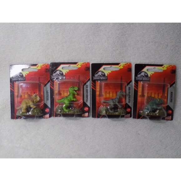 Jurassic Park Other - Jurassic World Mini Dinosaur Action Figure Micro Collection lot of 4